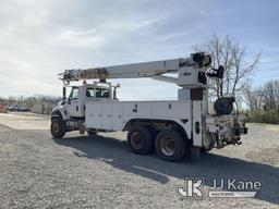 (Fort Wayne, IN) Altec D4065A-TR, Digger Derrick rear mounted on 2012 International 7400 T/A Utility