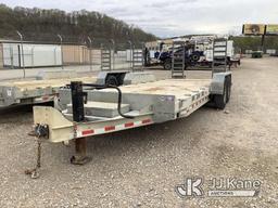 (Smock, PA) 2019 Cam Superline 7CAM20C T/A Galvanized Tagalong Equipment Trailer Rust Damage