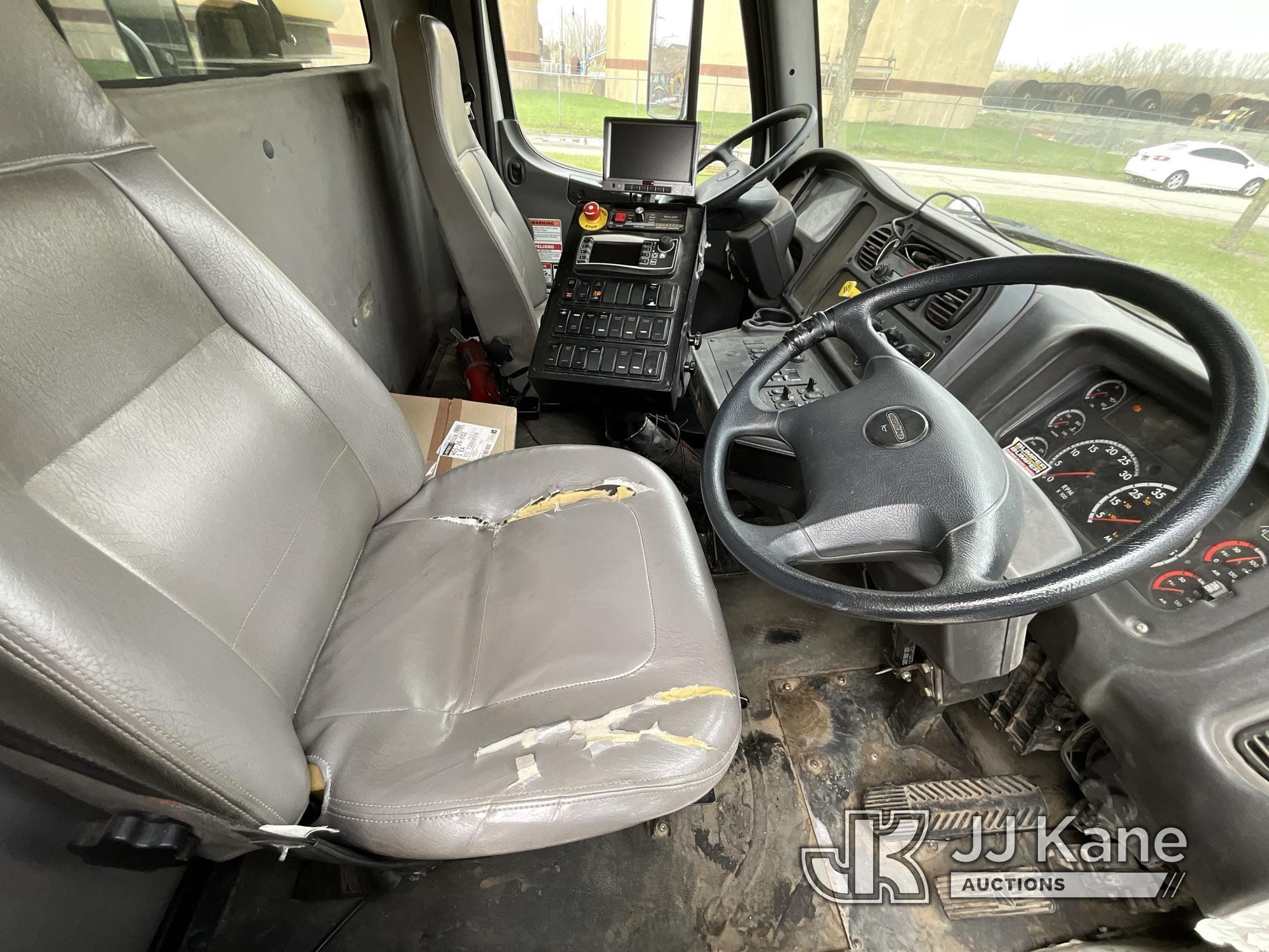 (Mount Pleasant, MI) Vacall AS-13 All sweep, rear mounted on 2013 Freightliner M2 106 Sweeper Runs,