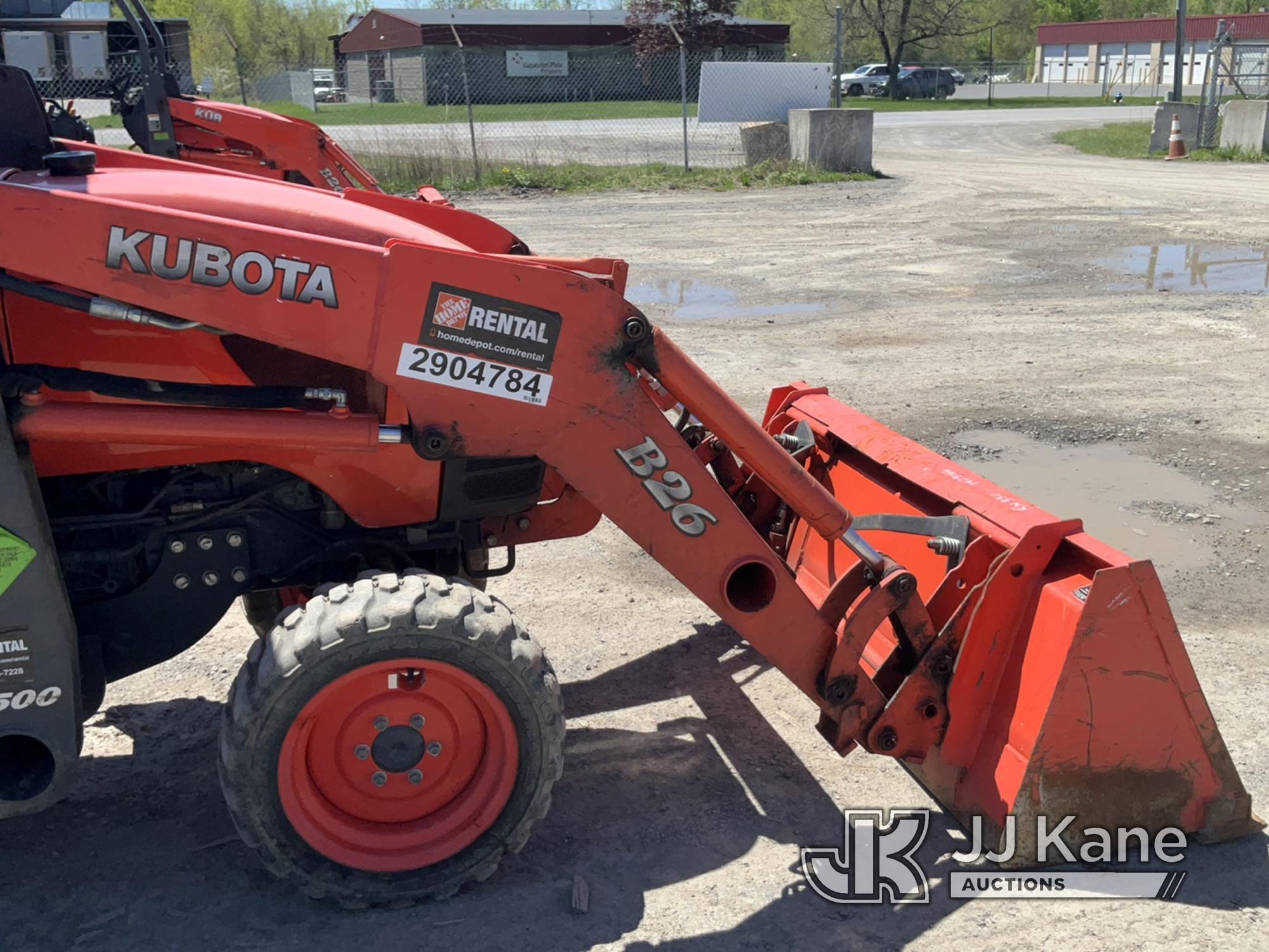 (Rome, NY) 2019 Kubota B26 4x4 Mini Tractor Loader Backhoe Runs, Moves & Operates