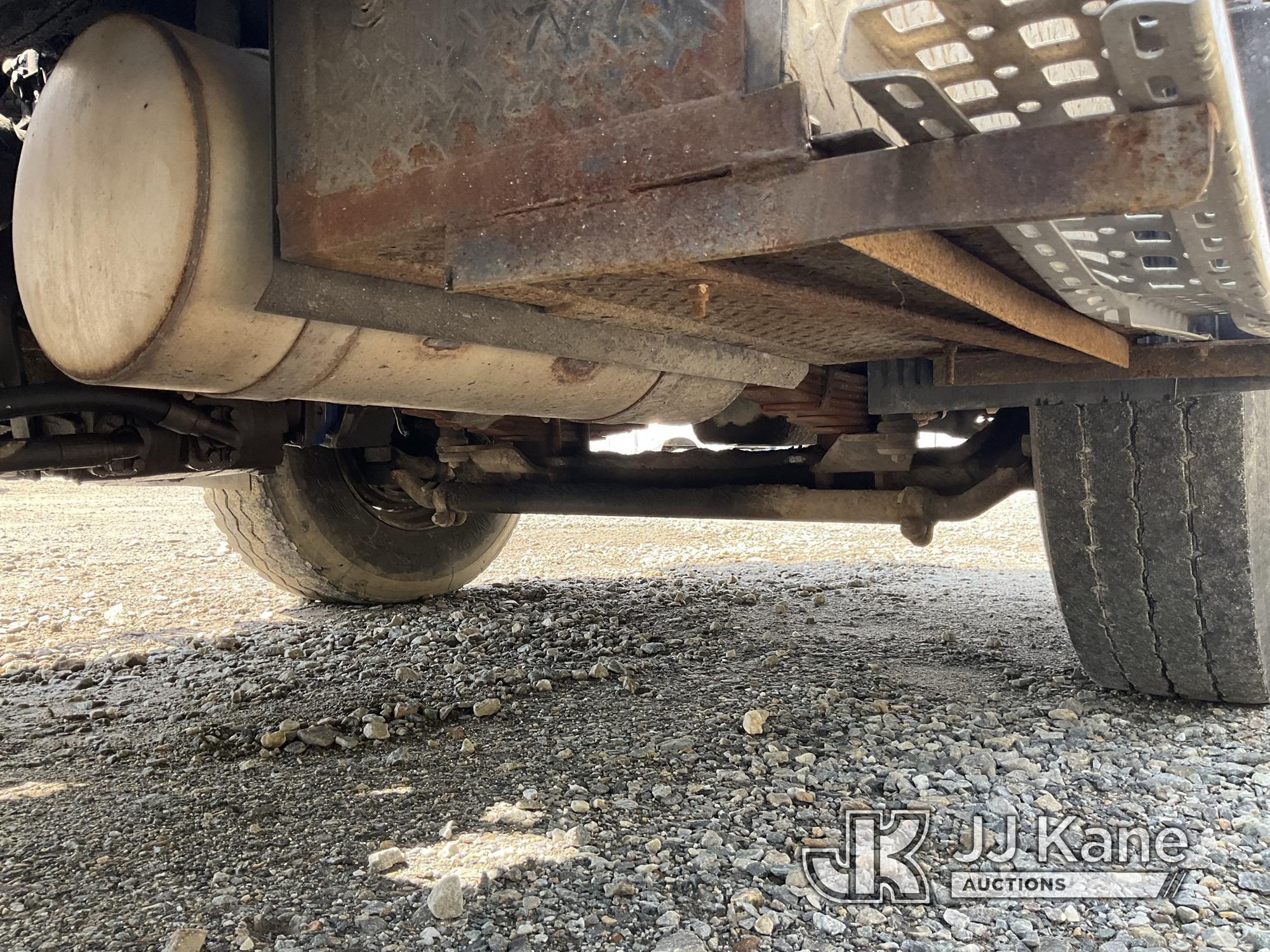 (Shrewsbury, MA) Prentice 120E-BC, Grappleboom/Log Loader Crane mounted behind cab on 2003 Freightli