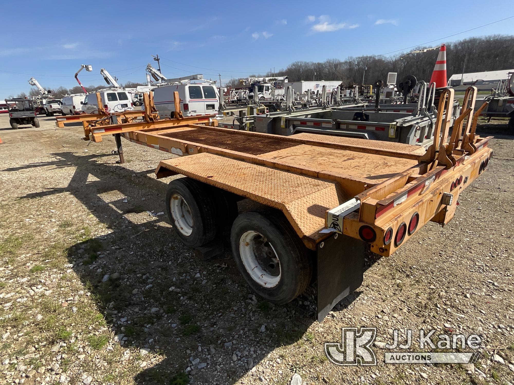 (Munroe Falls, OH) 2008 Brooks Brothers PTB162-15K-A T/A Extendable Pole Trailer No Title Is Require