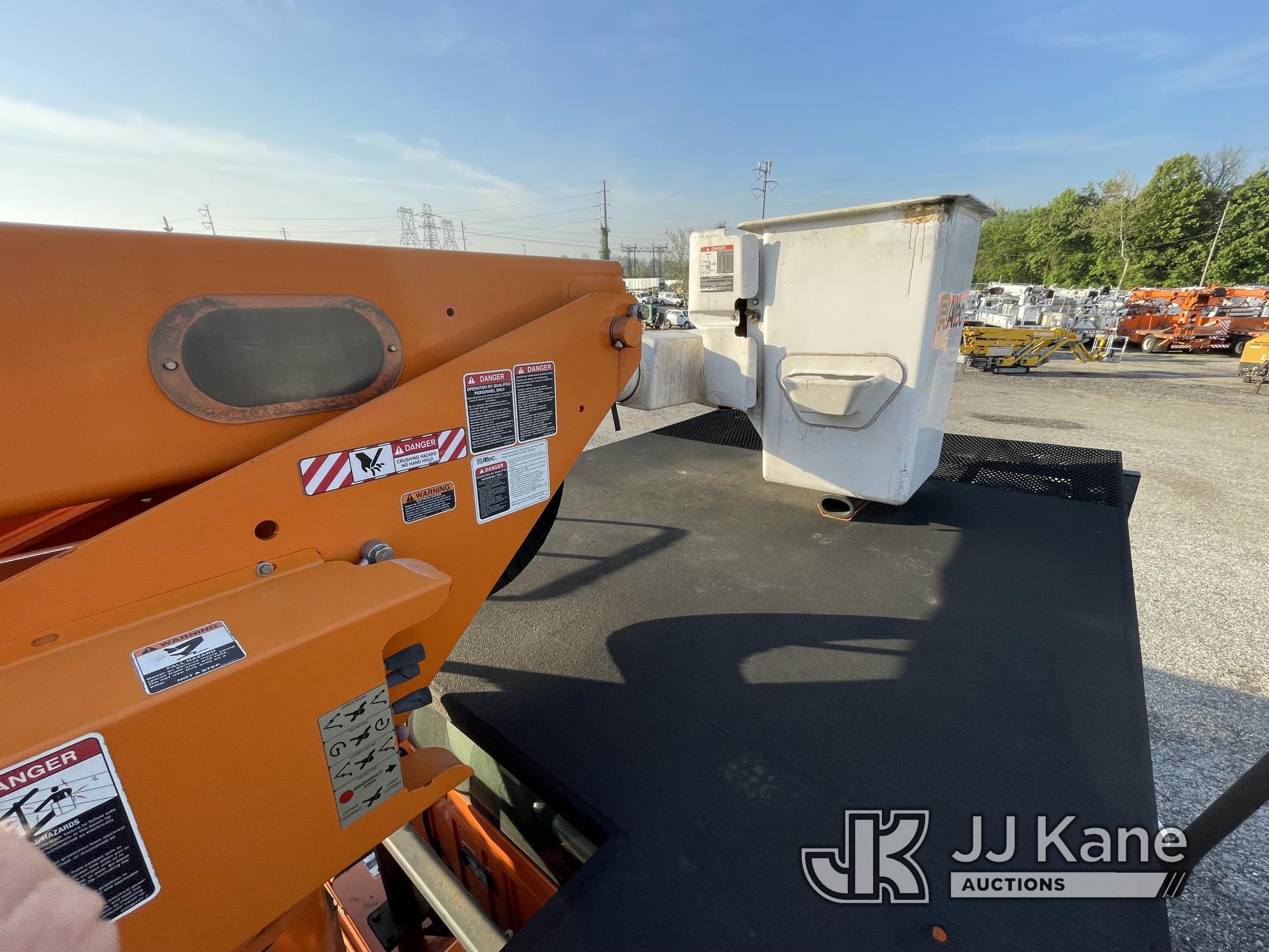 (Plymouth Meeting, PA) Altec LR756, Over-Center Bucket Truck mounted behind cab on 2015 Ford F750 Ch