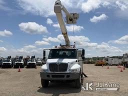 (Charlotte, MI) Altec AA600L, Articulating Non-Over Center Bucket Truck rear mounted on 2007 Interna