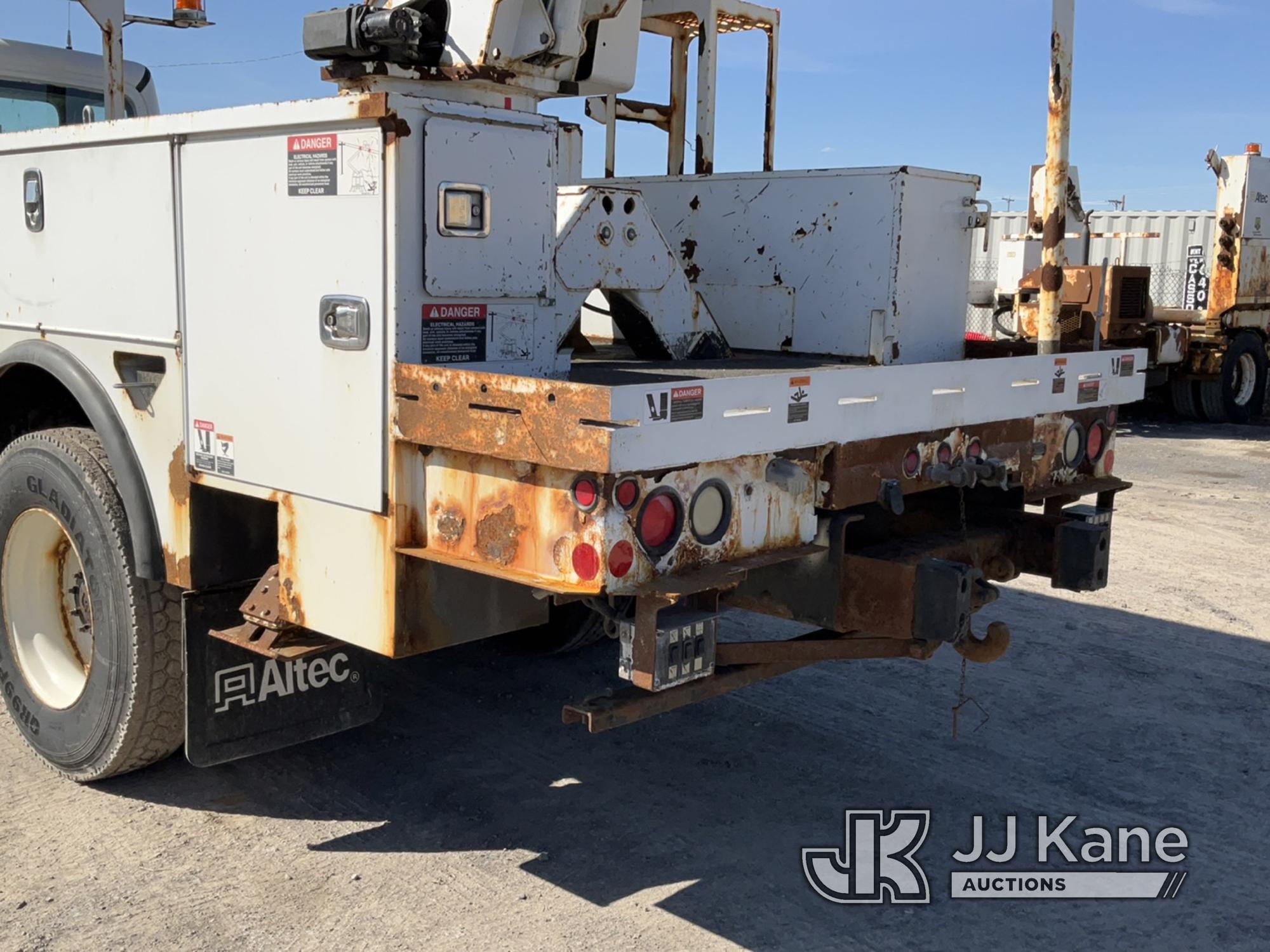 (Rome, NY) Altec AA55, Material Handling Bucket Truck rear mounted on 2016 Freightliner M2 106 Utili