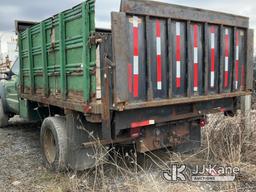 (Rome, NY) 2007 Ford F550 4x4 Flatbed Truck Not Running, Condition Unknown, Cranks, Body & Rust Dama