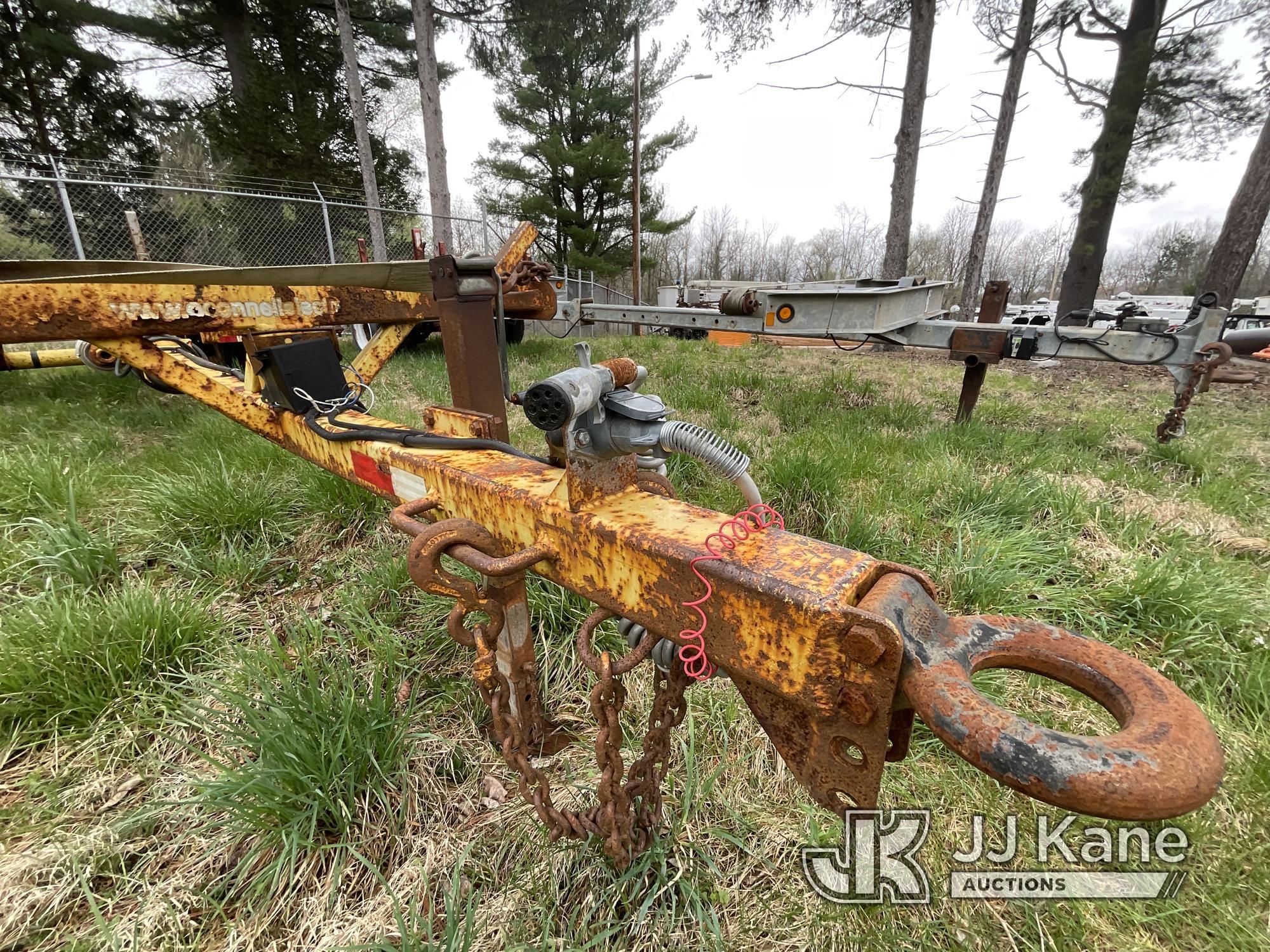 (Victor, NY) 1987 Allegheny EXPT/5T Extendable Pole Trailer Rust Damage