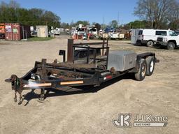 (Charlotte, MI) 2005 Brim T/A Tagalong Flatbed Trailer Rotted Deck Boards