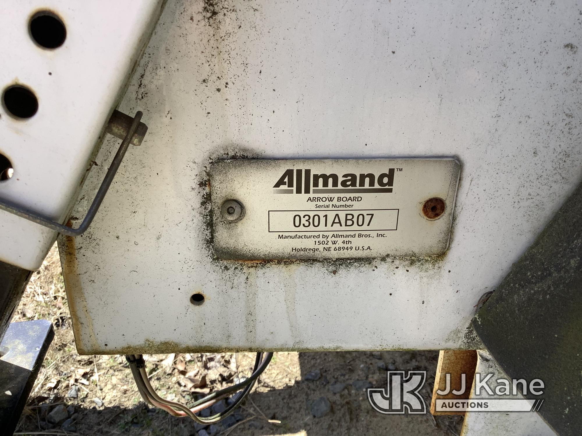 (Harmans, MD) 2007 ALLMAND AWB15 Light Tower No Lights, Rust Damage