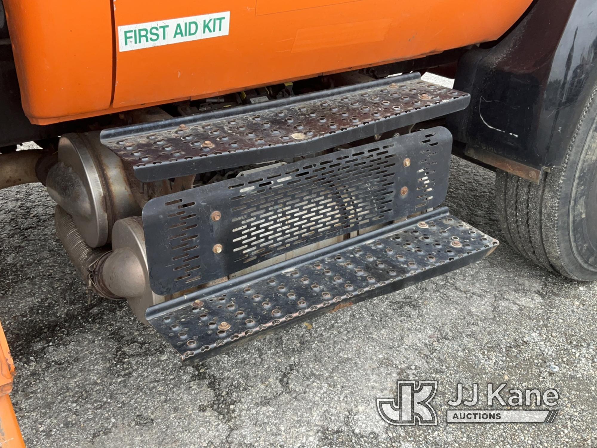 (Plymouth Meeting, PA) Altec LR760E70, Over-Center Elevator Bucket Truck mounted behind cab on 2013