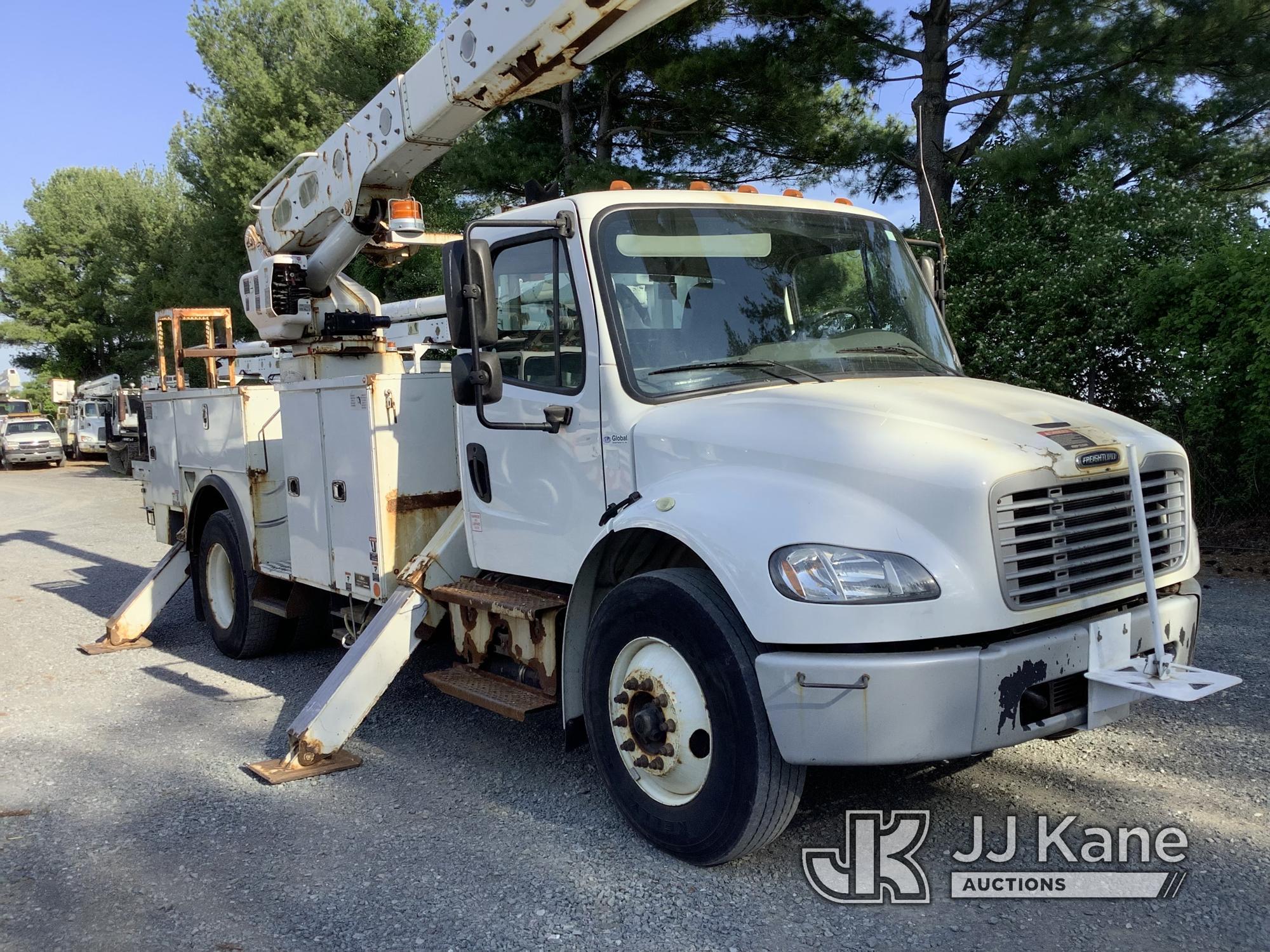 (Frederick, MD) Altec AM55, Over-Center Material Handling Bucket mounted on 2017 Freightliner M2 106