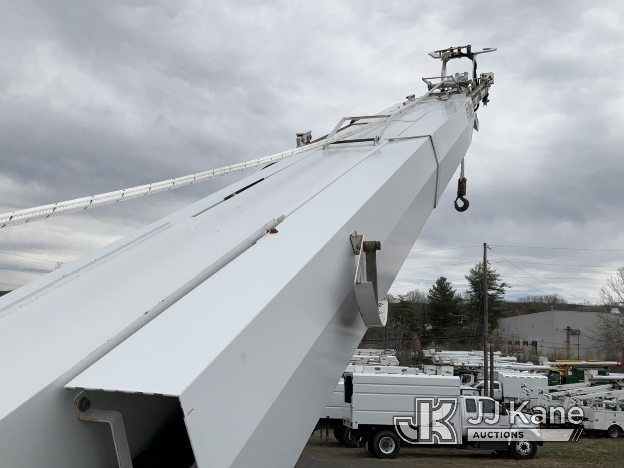 (Plains, PA) Altec DM47B-TR, Digger Derrick rear mounted on 2017 Freightliner M2 106 Utility Truck R