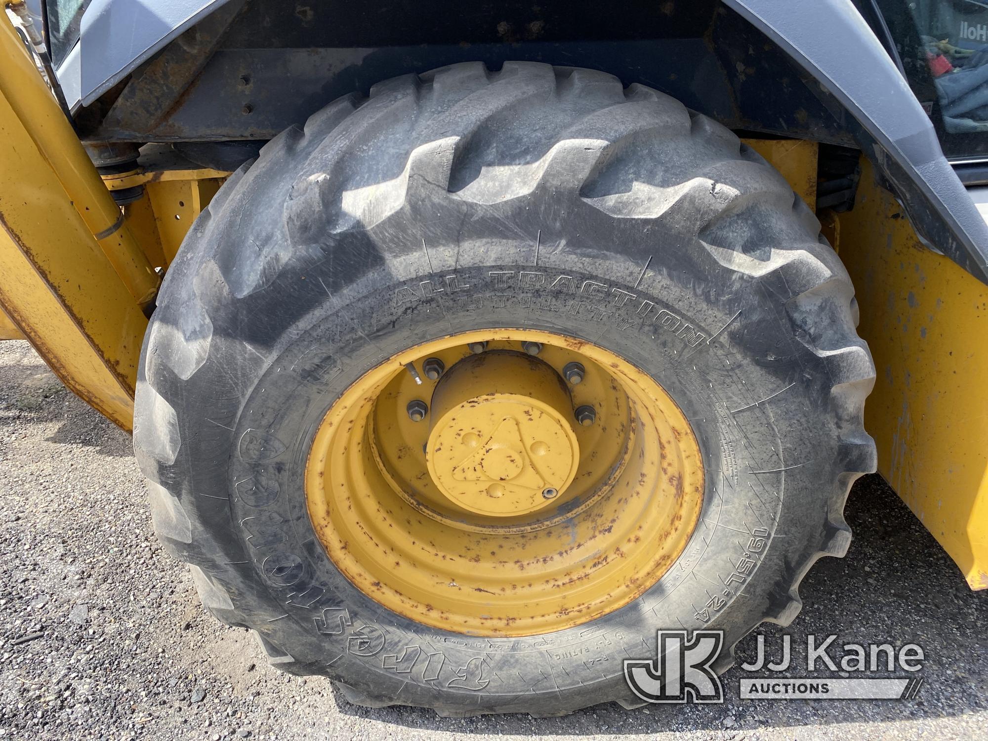 (Plymouth Meeting, PA) 2017 John Deere 310SL 4x4 Tractor Loader Backhoe No Title) (Runs & Moves, Bad