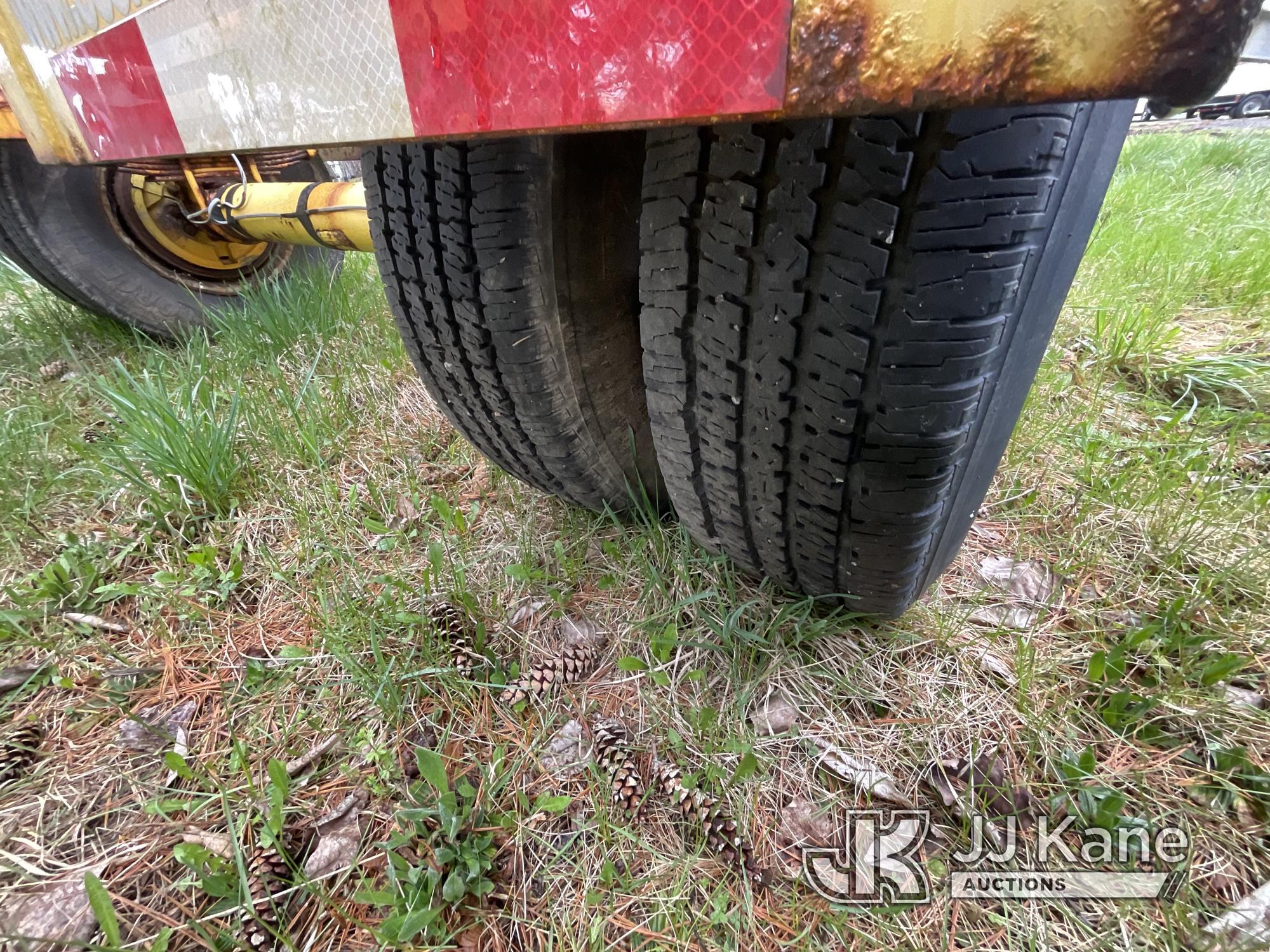 (Victor, NY) 1987 Allegheny EXPT/5T Extendable Pole Trailer Rust Damage