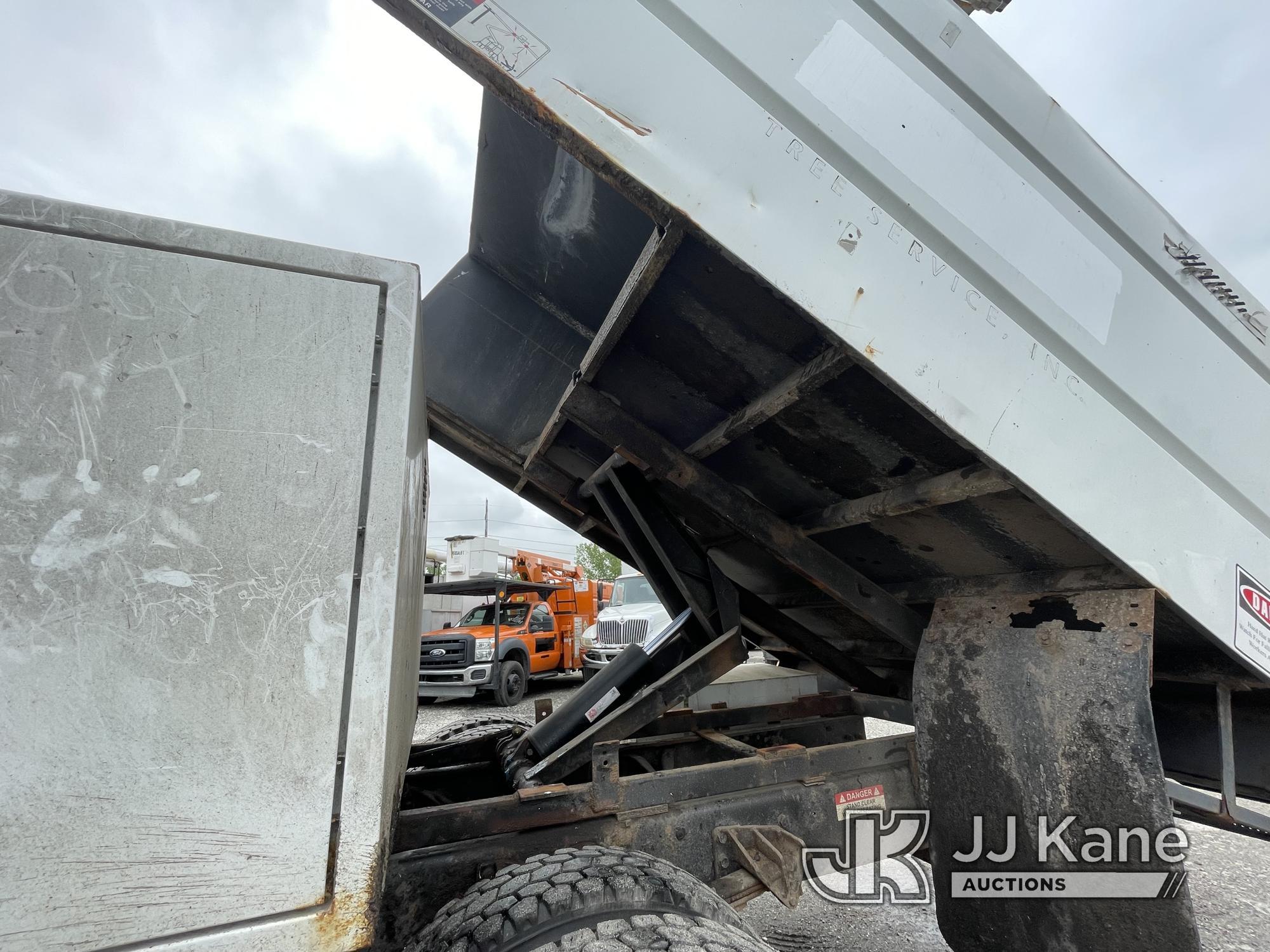 (Plymouth Meeting, PA) Altec LR760E70, Over-Center Elevator Bucket Truck mounted behind cab on 2013