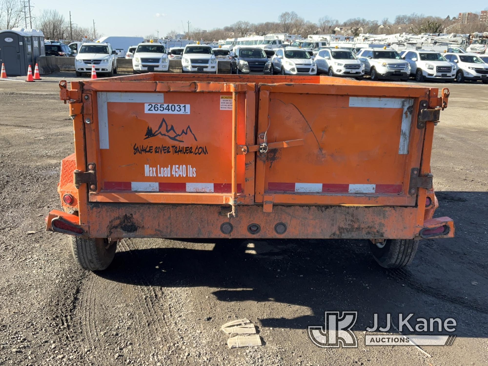 (Plymouth Meeting, PA) 2018 Snake River Trailer DMP610-7K HD Dump Trailer Dump Operates, Body & Rust