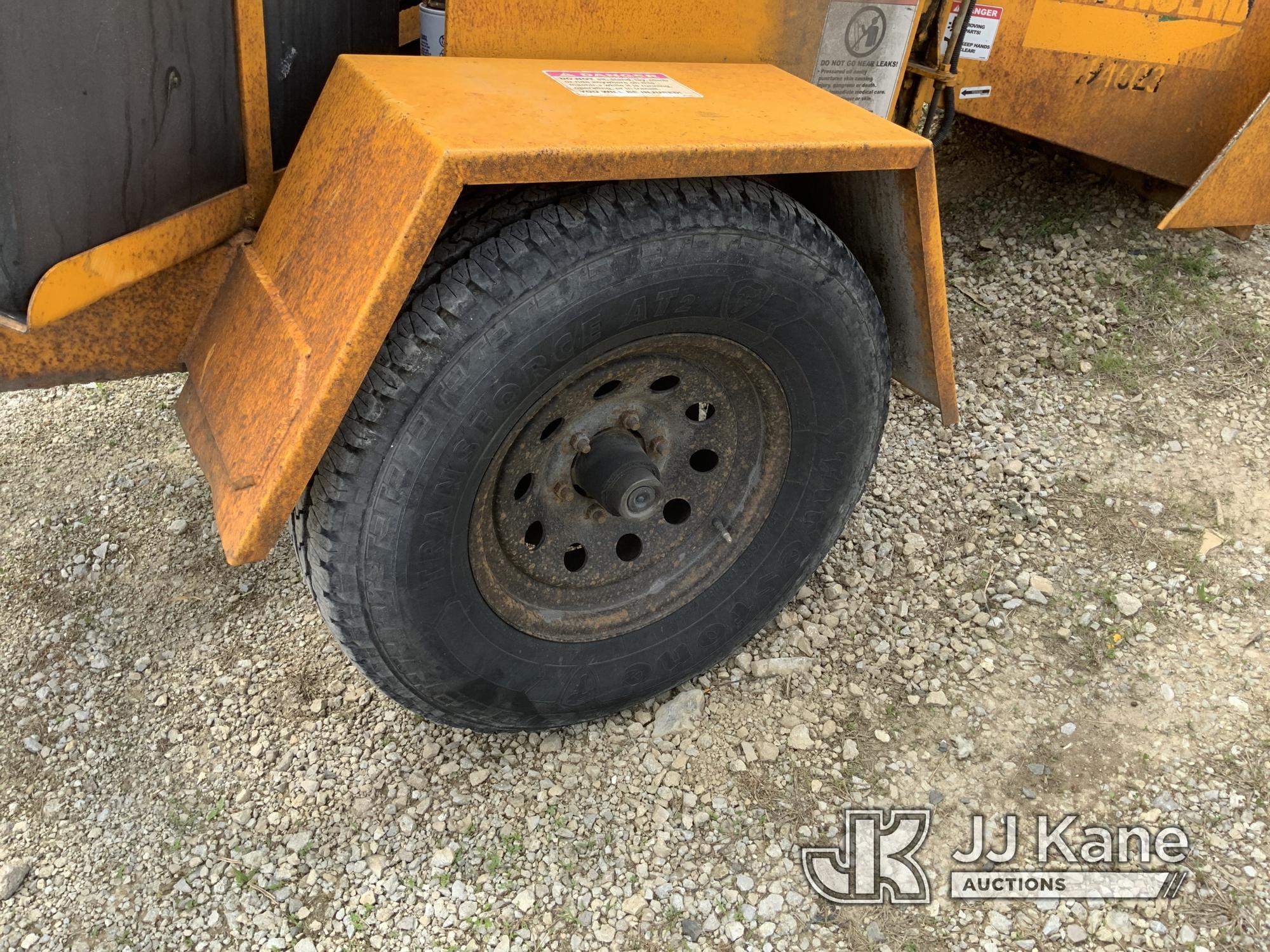 (Fort Wayne, IN) 1991 Bandit 200 Chipper (12in Disc), trailer mtd. No Engine, Parts Only) (NO TITLE