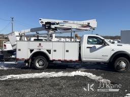 (Kings Park, NY) Versalift SST40EIH-02, Articulating & Telescopic Bucket Truck center mounted on 202