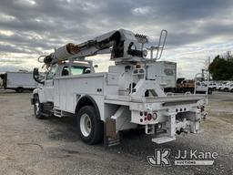 (Plymouth Meeting, PA) Altec DM47-BR, Digger Derrick rear mounted on 2006 Chevrolet C7500 Utility Tr