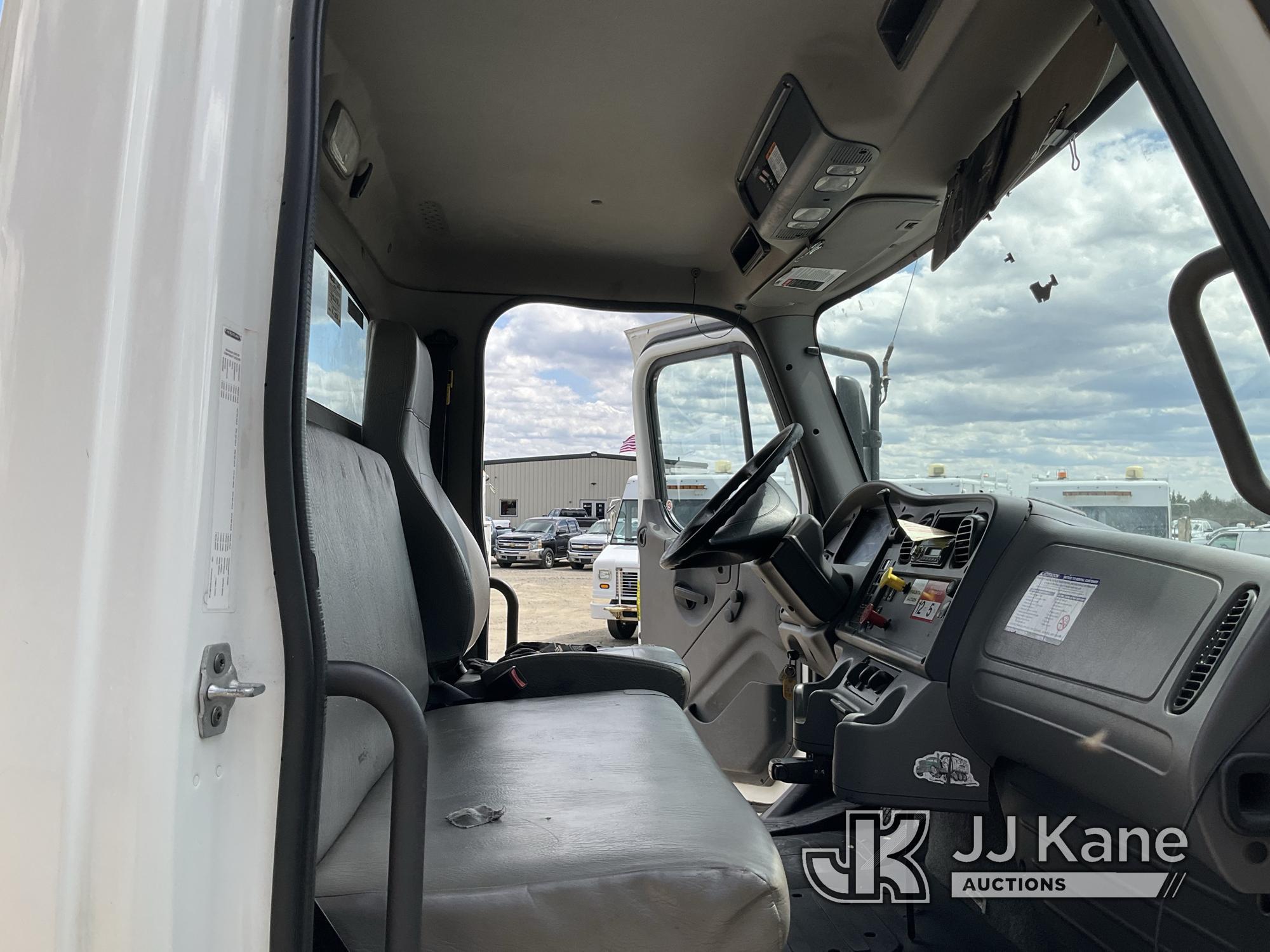 (Shrewsbury, MA) Altec AA55-MH, Material Handling Bucket Truck rear mounted on 2017 Freightliner M2-