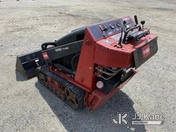 (Plymouth Meeting, PA) 2002 Toro Dingo TX-420 Walk Behind Crawler Skid Steer Loader W/ Support Trail