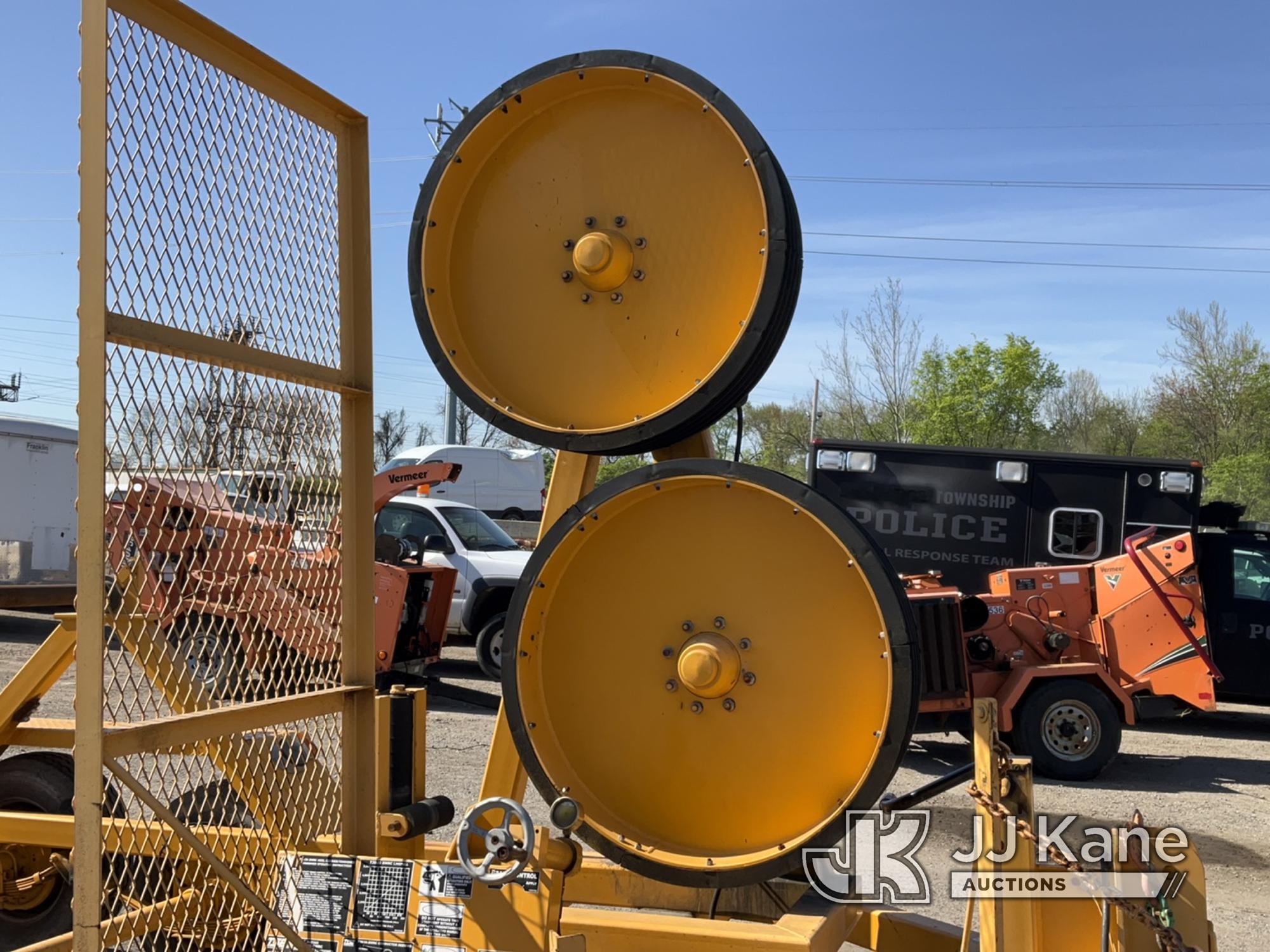 (Plymouth Meeting, PA) 2010 TSE T30/36-BWRC Hydraulic Bull Wheel Tensioner/ Reel Carrier Condition U