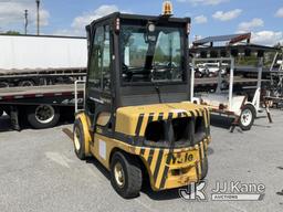 (Chester Springs, PA) Yale Veracitor 60VX Cushion Tired Forklift Fuel Issue, Not Running, Condition