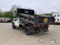 (Smock, PA) 2009 Ford F450 Dump Truck Runs, Moves & Operates, Rust & Body Damage