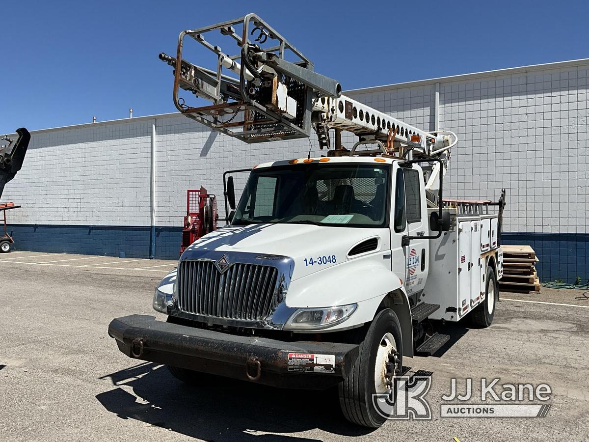 (Detroit, MI) Atlec AT40-C, Telescopic Non-Insulated Cable Placing Bucket Truck center mounted on 20