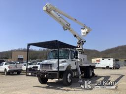 (Smock, PA) Altec LRV60-E70RM, Over-Center Elevator Bucket center mounted on 2012 Freightliner M2 10