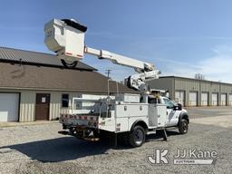 (Fort Wayne, IN) Altec AT40M, Articulating & Telescopic Material Handling Bucket Truck mounted behin