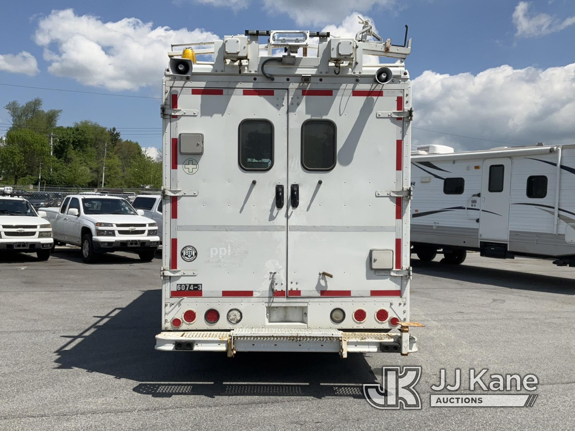 (Chester Springs, PA) 2014 Freightliner MT45 Step Van Runs & Moves, Body & Rust Damage) (Inspection