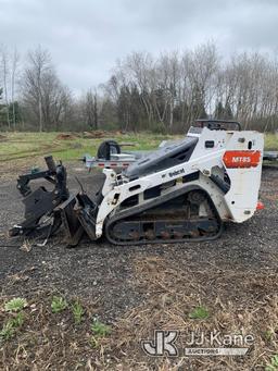 (West Falls, NY) 2018 Bobcat MT85 Walk-Behind Tracked Skid Steer Loader Runs) (Needs Needs Full Serv