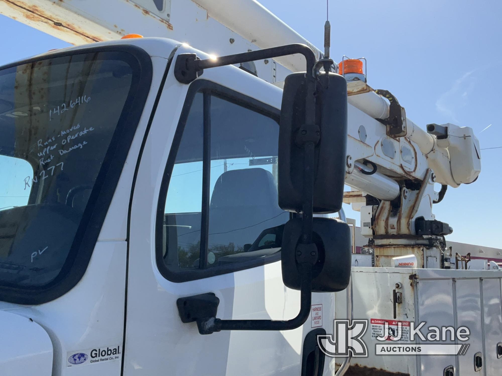 (Rome, NY) Altec AA55, Material Handling Bucket Truck rear mounted on 2017 Freightliner M2 106 4x4 U