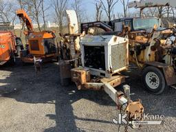 (Ashland, OH) 2016 Morbark M12D Chipper (12in Drum), trailer mtd. NO TITLE) (Runs) (Seller States: E