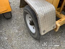 (Fort Wayne, IN) 2004 Wood Chuck 1200 Chipper (13in Disc), trailer mtd. NO TITLE, CERTIFICATE OF ORI