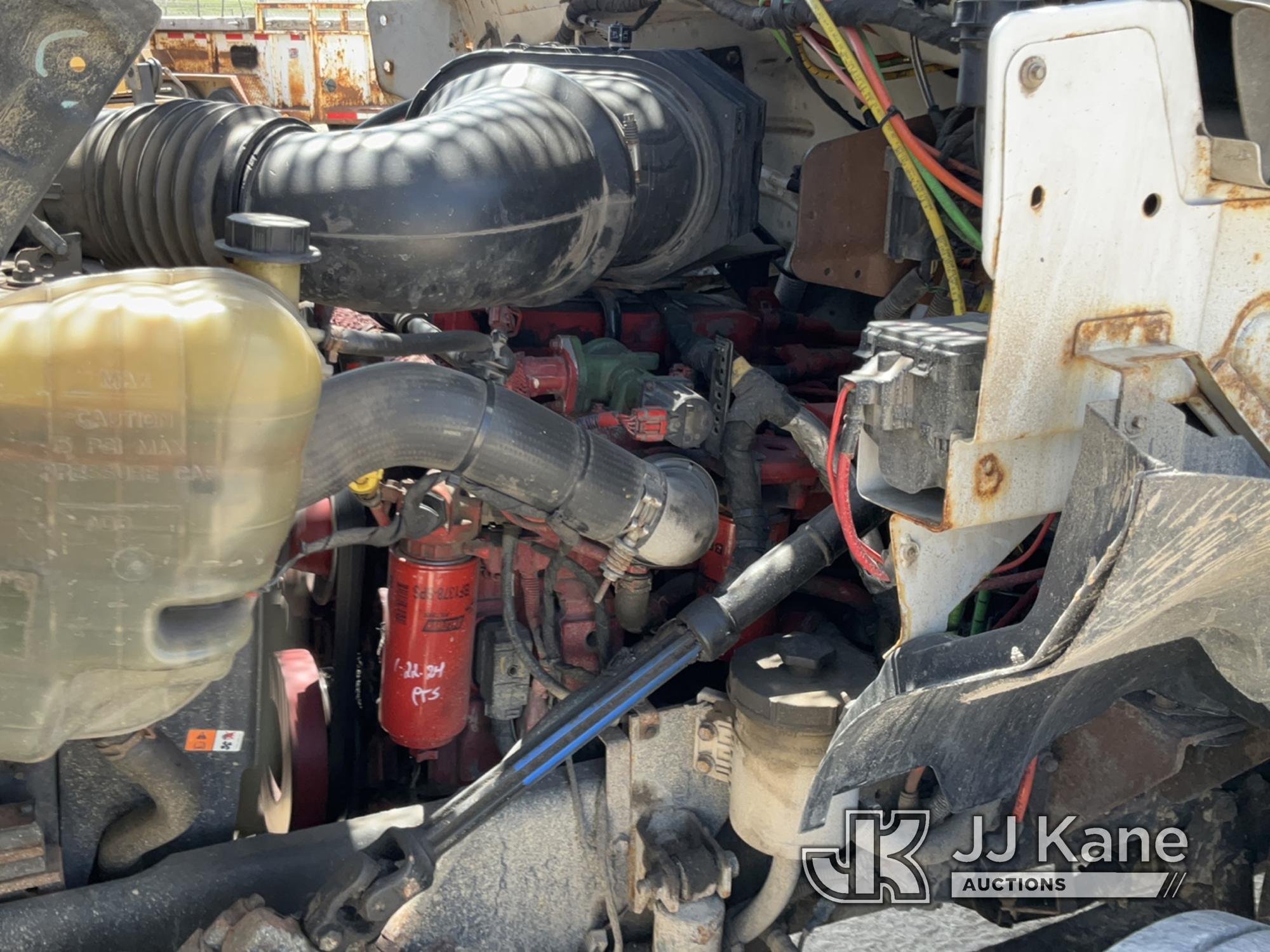 (Charlotte, MI) Altec LRV60E70, Over-Center Elevator Bucket Truck mounted behind cab on 2011 Ford F7