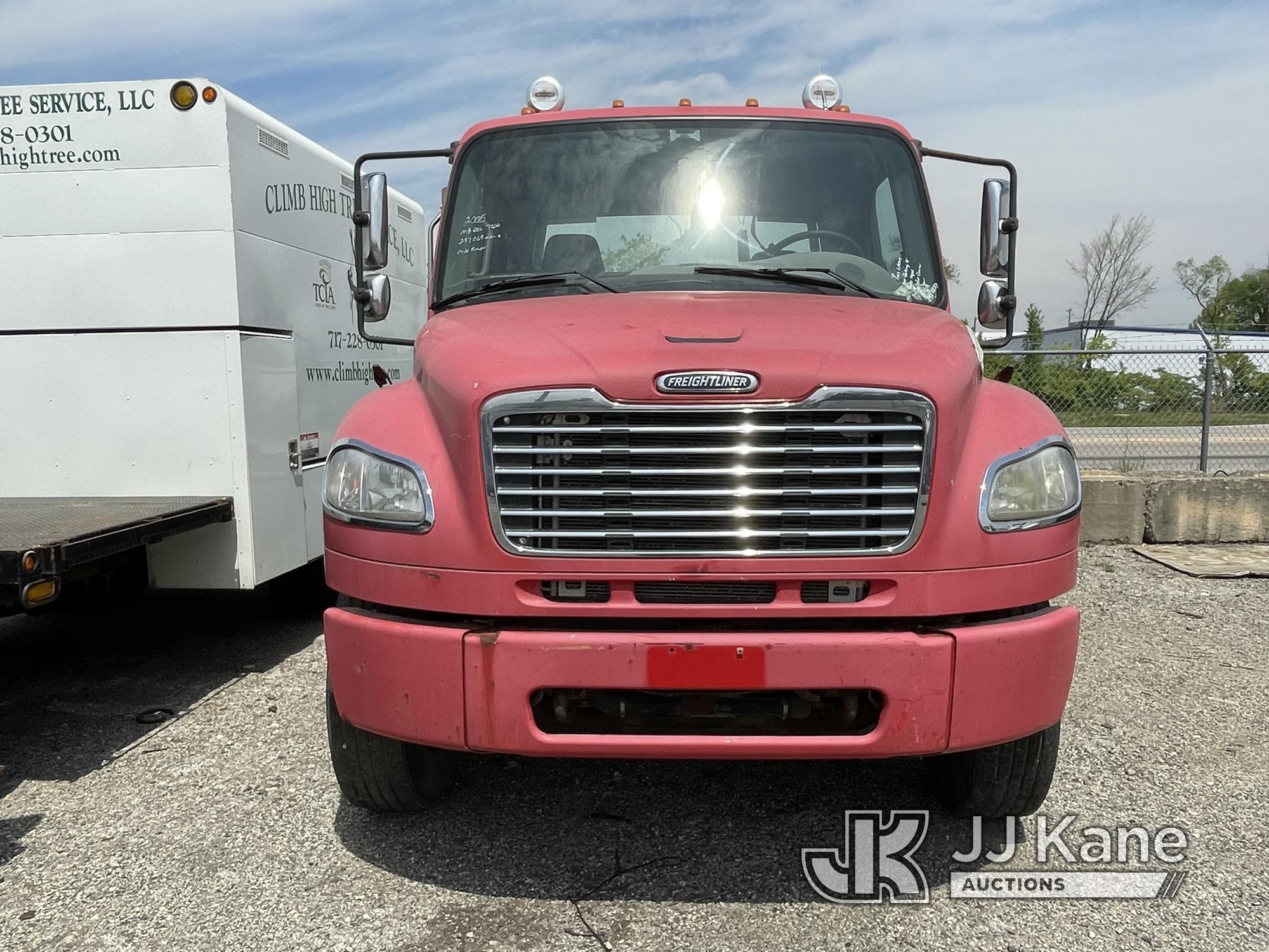 (Plymouth Meeting, PA) 2005 Freightliner M2 106 S/A Truck Tractor Runs & Moves, Body & Rust Damage,