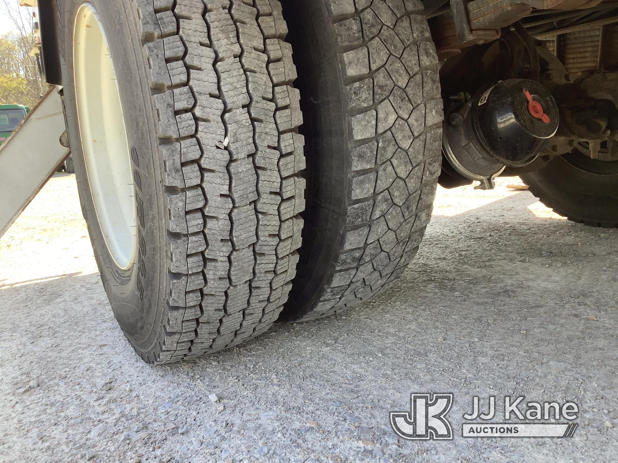 (Smock, PA) Altec DM47B-TR, Digger Derrick rear mounted on 2017 Freightliner M2 106 Utility Truck Ru