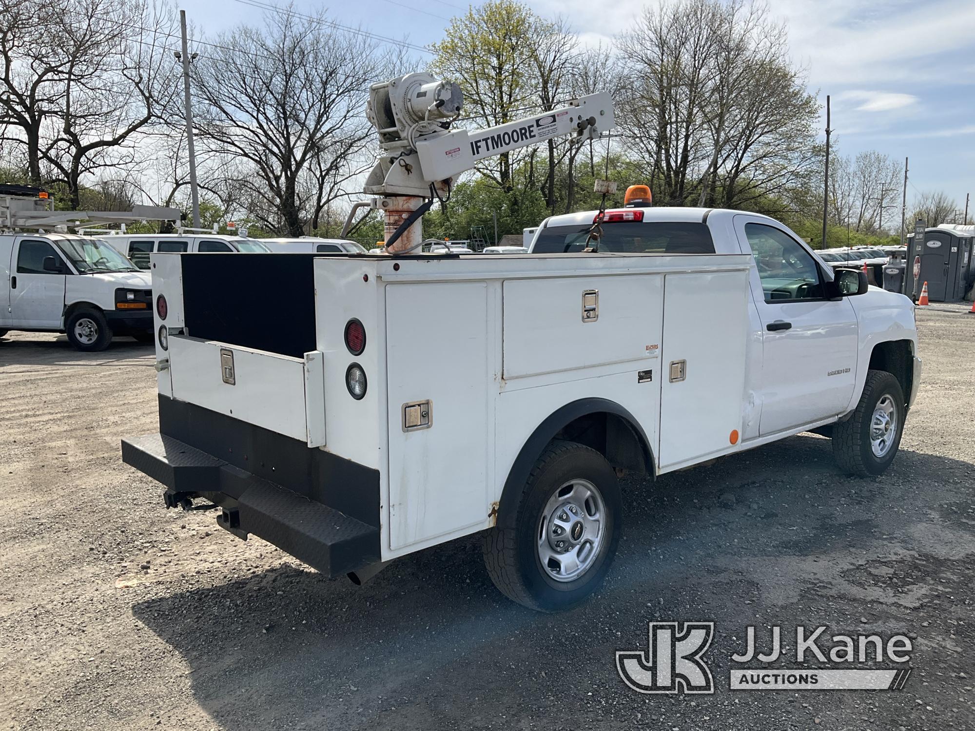 (Plymouth Meeting, PA) 2017 Chevrolet Silverado 2500HD 4x4 Service Truck Runs & moves, Body & Rust D