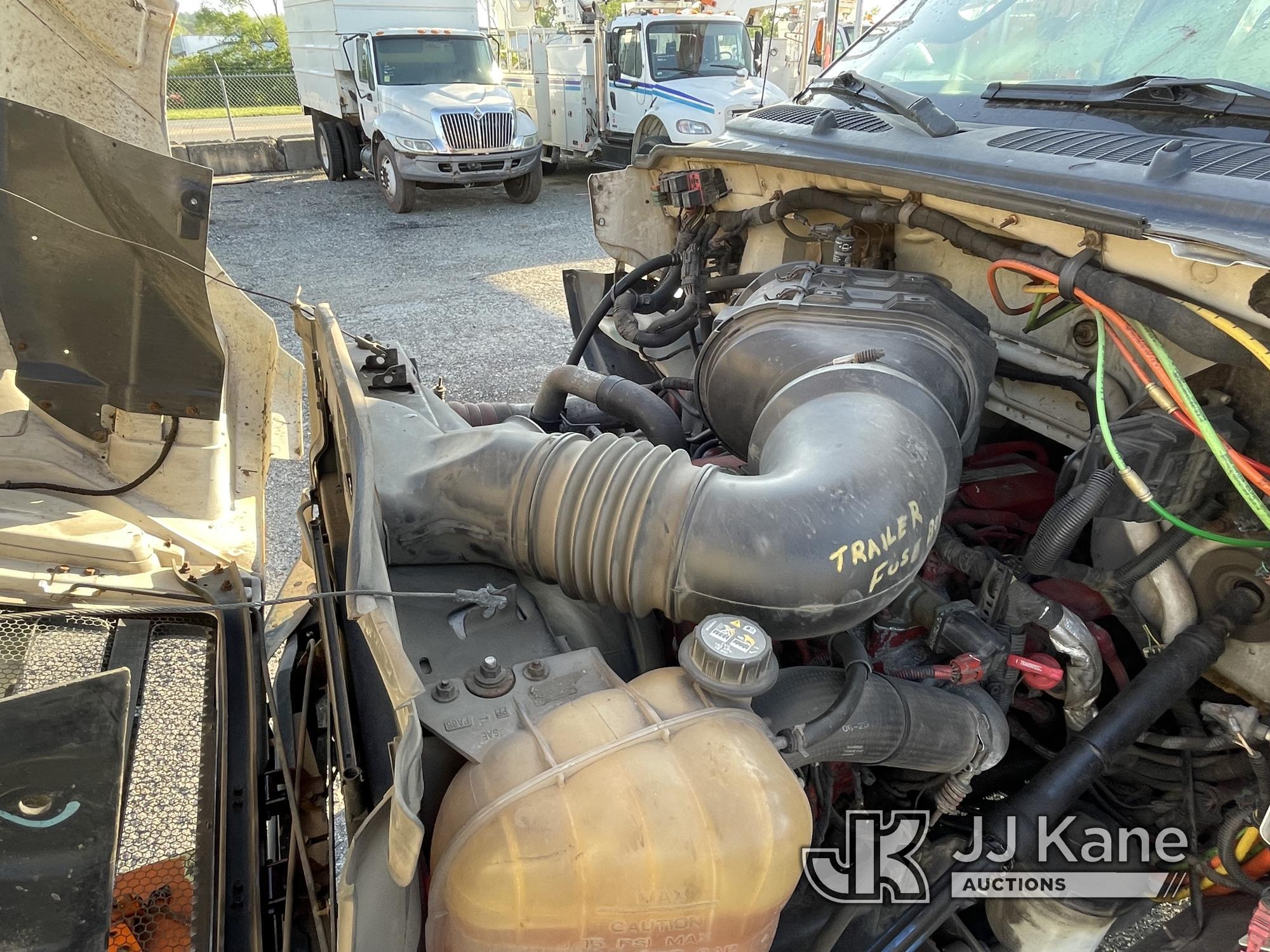 (Plymouth Meeting, PA) Terex Commander 4047, Digger Derrick rear mounted on 2011 Ford F750 Utility T