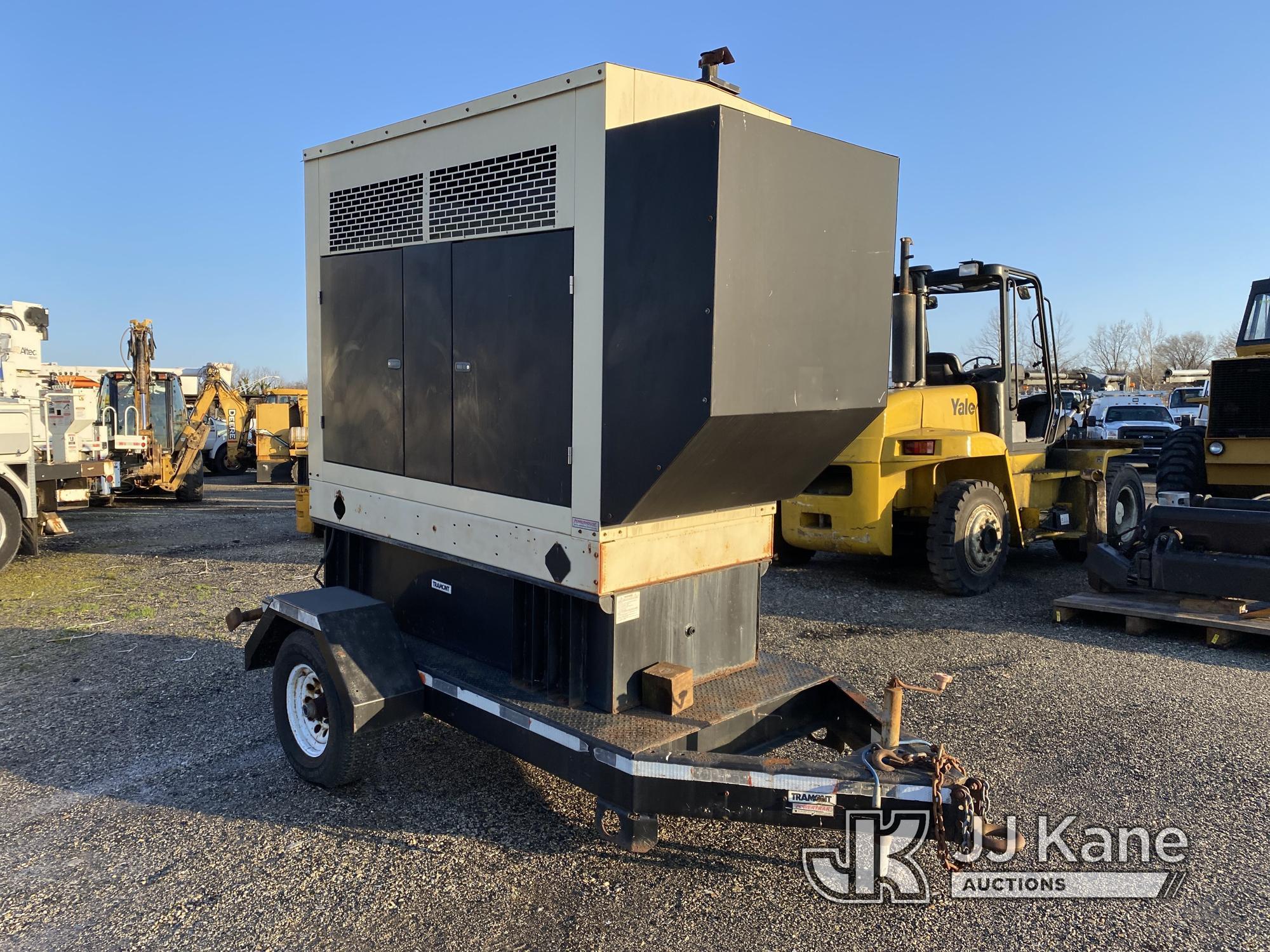 (Plymouth Meeting, PA) 2002 Kohler 50RE0ZJB Generator, Trailer Mtd. No Title) (Runs