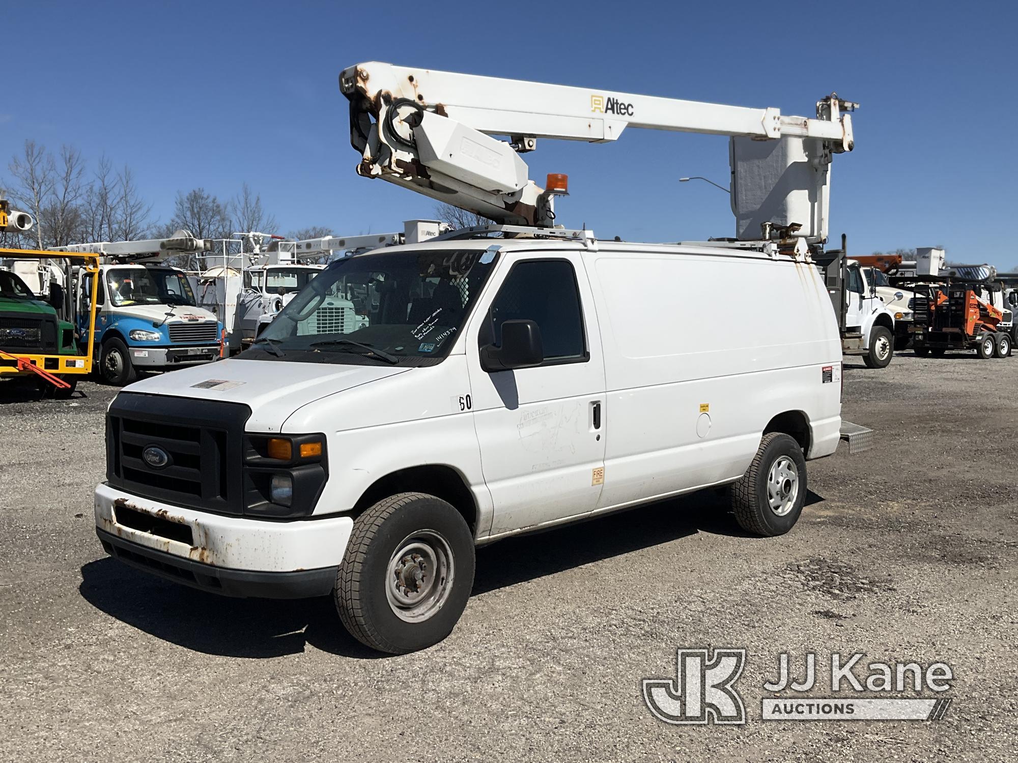 (Plymouth Meeting, PA) Altec AT200-AV, Telescopic Non-Insulated Bucket Van mounted on 2012 Ford E350