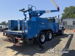 (Charlotte, MI) HiRanger 5FC-55, Bucket Truck center mounted on 2010 International 7400 WORKStar T/A