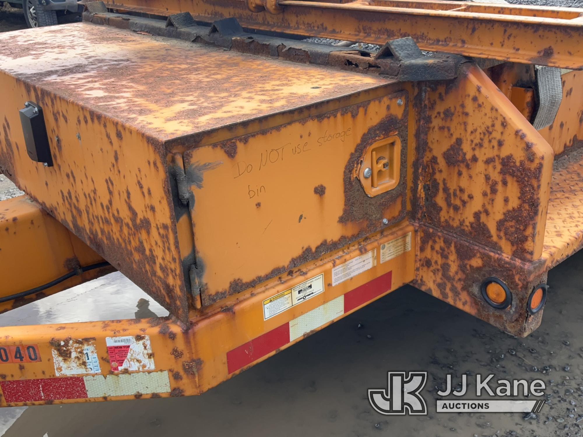 (Rome, NY) 2010 Brooks Brothers PT1227KXL Pole Trailer Body & Rust Damage, With Pole