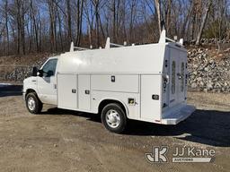 (Shrewsbury, MA) 2014 Ford E350 Enclosed Service Van Runs & Moves) (Rust Damage