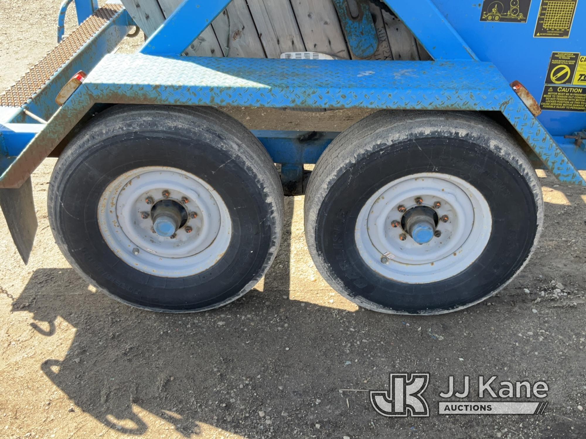 (Charlotte, MI) 2008 TSE T30/36-BWRC Bull Wheel Tensioner/Reel Carrier Trailer