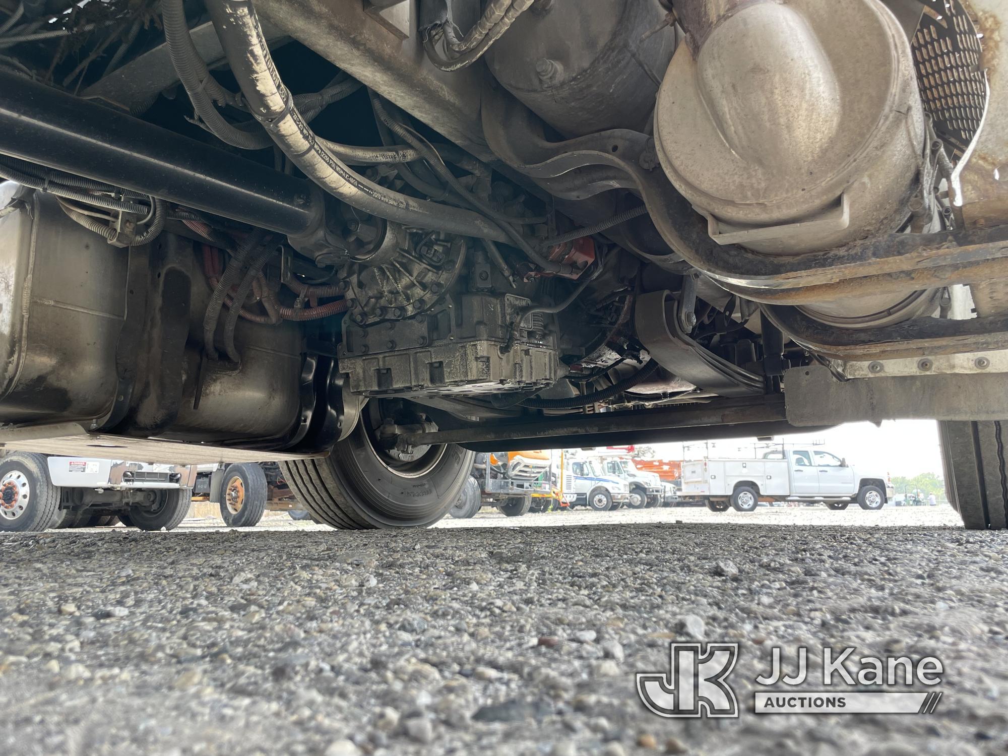 (Plymouth Meeting, PA) Altec AM55, Over-Center Material Handling Bucket Truck rear mounted on 2010 F