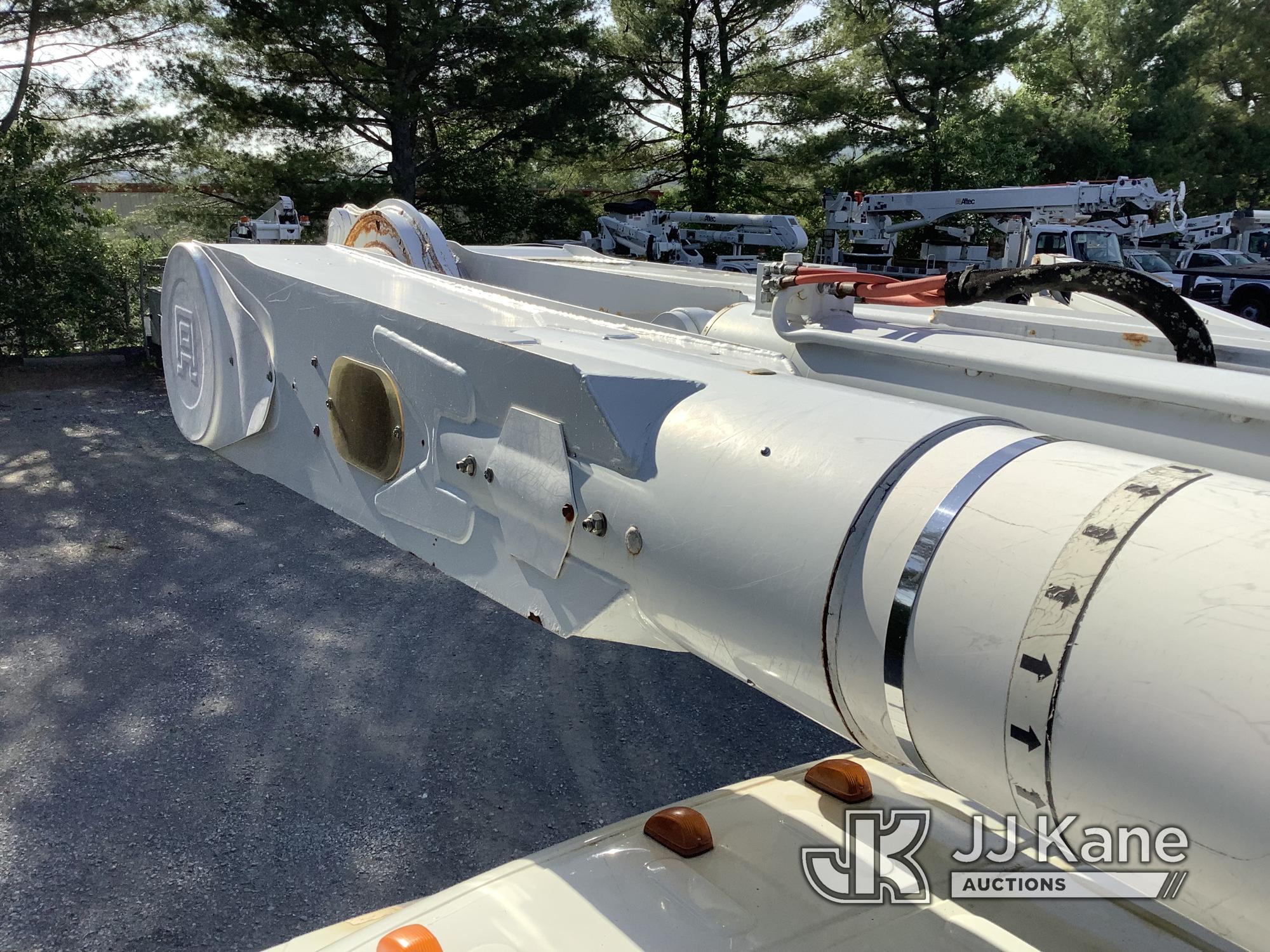 (Frederick, MD) Altec AM55, Over-Center Material Handling Bucket mounted on 2017 Freightliner M2 106