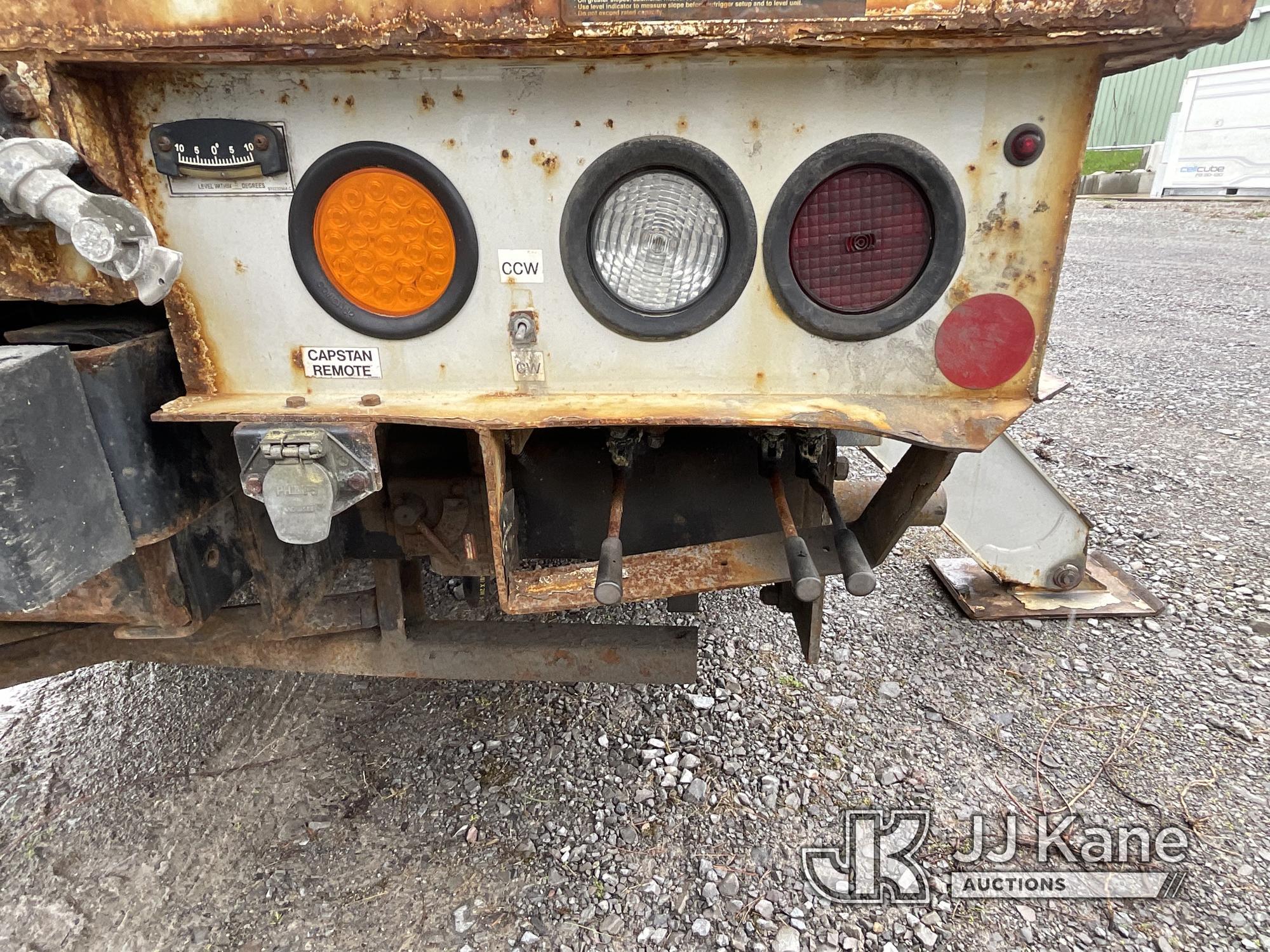 (Victor, NY) Altec AM55-E, Over-Center Material Handling Bucket Truck rear mounted on 2019 Kenworth